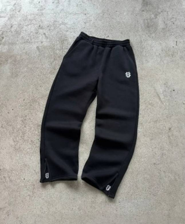 Pantalon large à rayures, coupe ample, taille haute, décontracté, grande taille, ceinture élastique avec cordon de serrage, tissu polyester_voghion.com