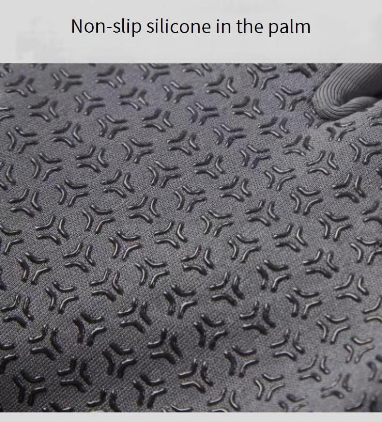 Guanti da ciclismo da uomo per tutte le stagioni, adatti per touchscreen, antivento, foderati in pile, riflettenti per la visibilità notturna_voghion.com