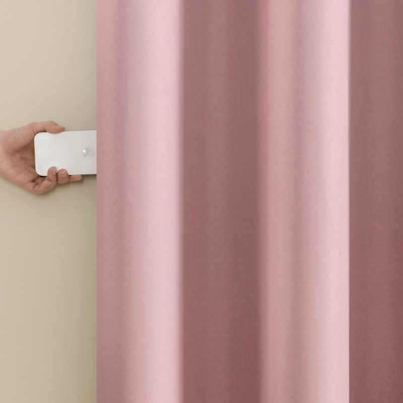 full blackout heat insulation curtains for bedroom with black lining room darkening noise reduction curtains_voghion.com