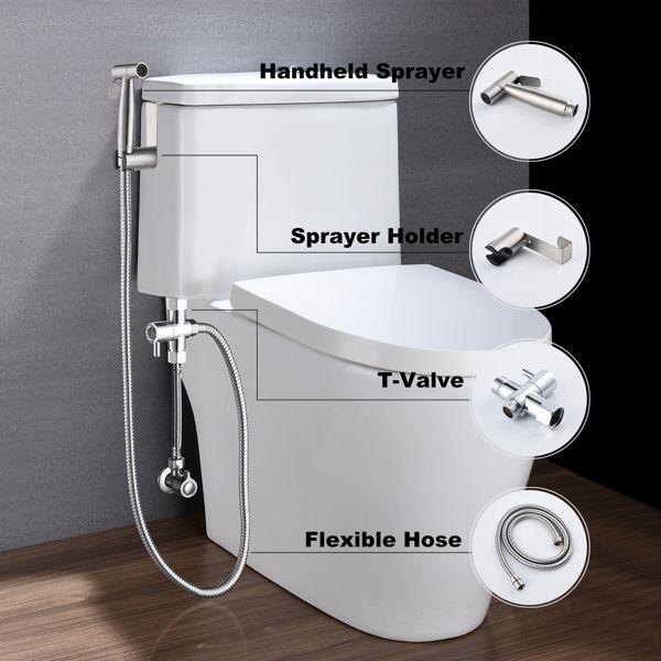 Bidet Sprayer for Toilet, Handheld Cloth Diaper Sprayer_voghion.com