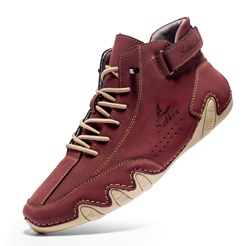Unschlagbare Qualität Octopus Schuhe, High Top Martin Warm Herbst und Winter, Herren Casual Short Boots, Amerikanische Segelschuhe_voghion.com