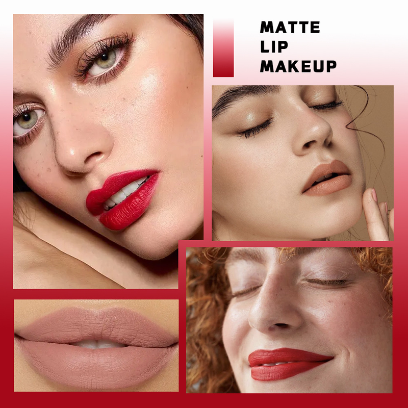 Autumn Feel Makeup Uus toode Velvet Matt pleekiv Non Staying Cup huulepulk_voghion.com