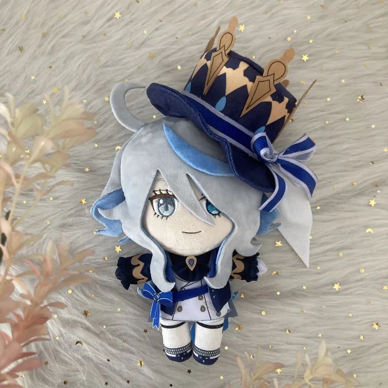 Anime igra Genshin Impact Focalors plišana lutka igračka Furina slatka mekana plišana igračka za odrasle i djecu božićni pokloni 20 cm_voghion.com