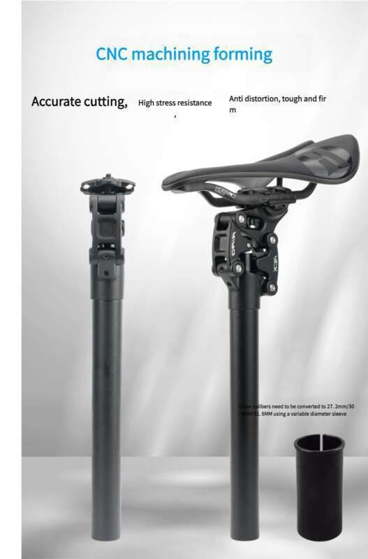 Amortisseur de VTT tout-terrain RIRO, tube de selle à quatre bras, 27,2/30,9/31,6 mm_voghion.com