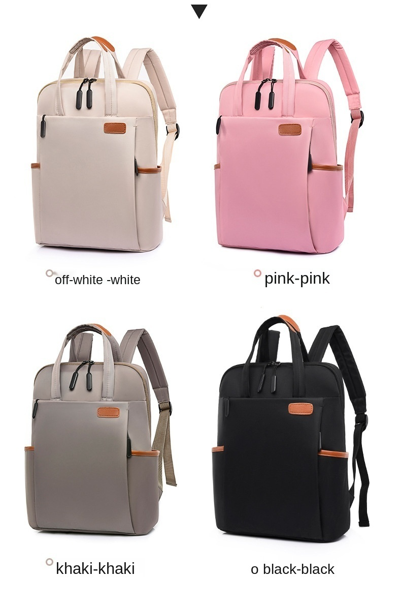 NOVA À Prova D 'Água Mulheres Mochila Moda Oxford Estudante Mochilas Escolares 14 Polegada Bolsa Para Laptop Mochila de Viagem Casual_voghion.com