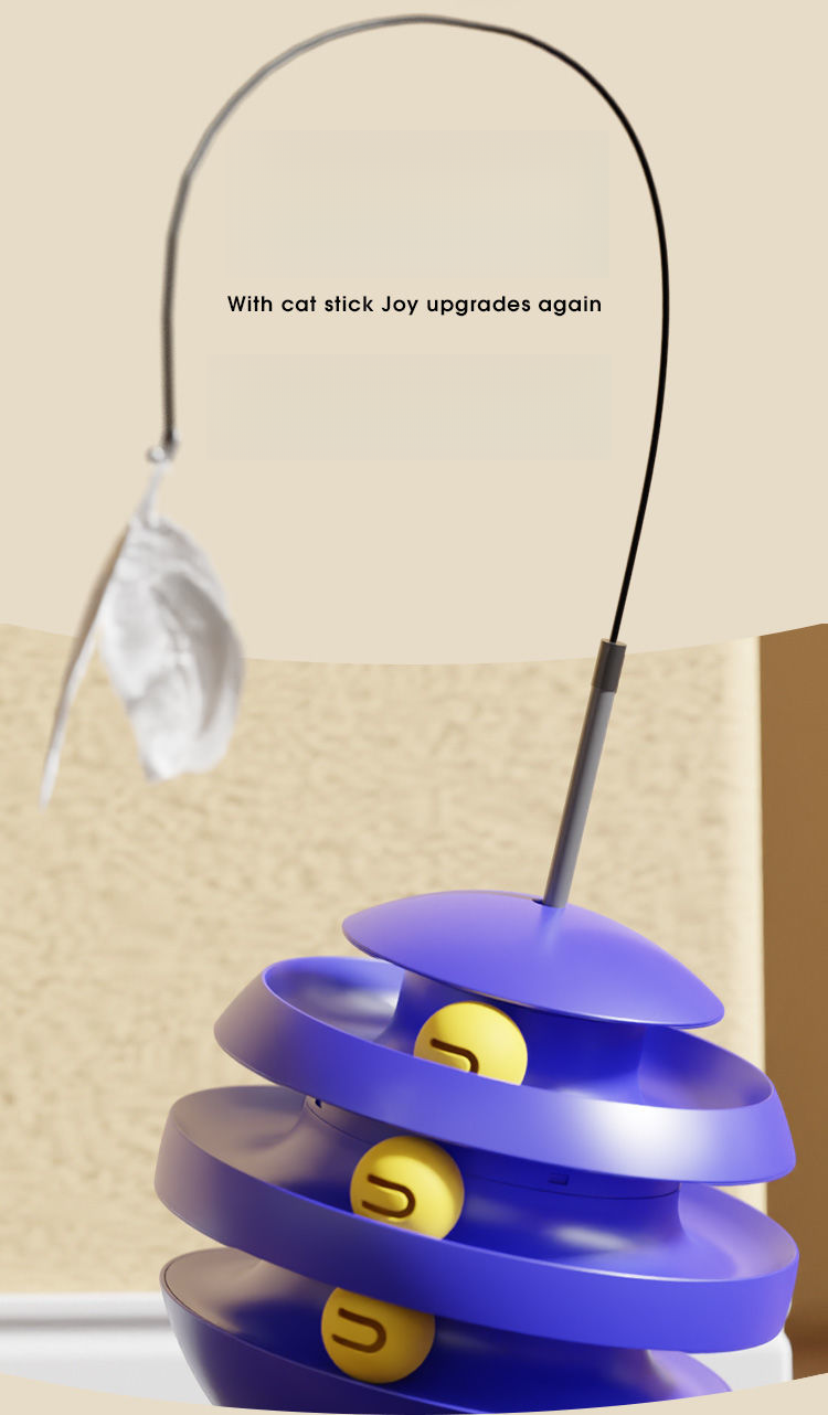 Rotating Tumbler Kitten New Cat Toy Supplies Pet_voghion.com