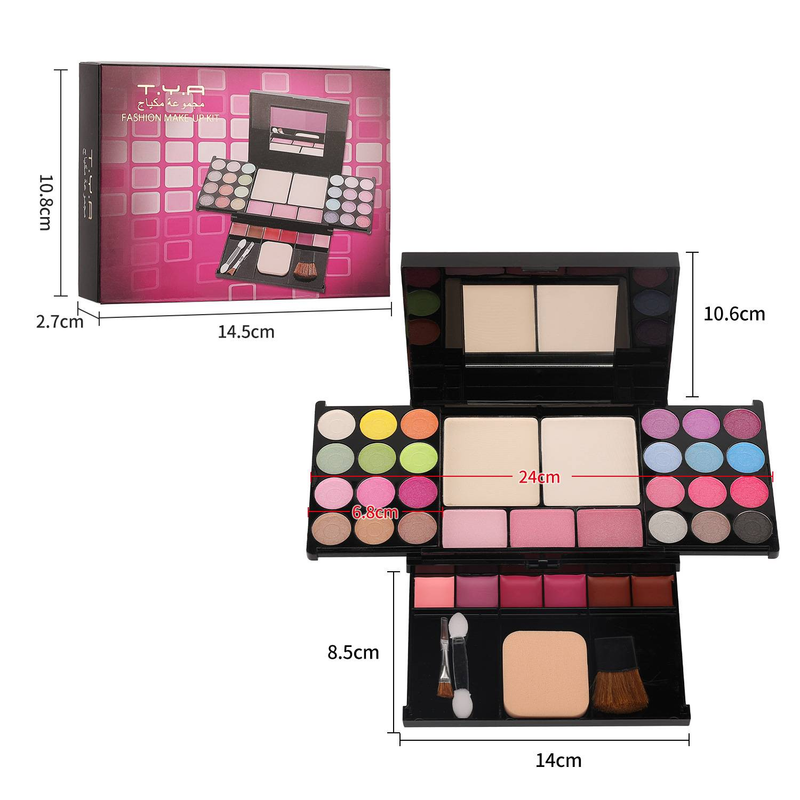35 farbe perle lidschatten make-up platte nude make-up wasserdicht set kombination_voghion.com
