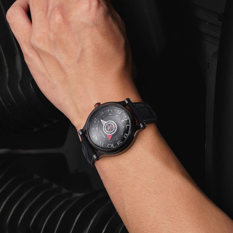 Relojes automáticos BERNY para hombre, de moda, resistentes al agua hasta 5 ATM, correa de silicona, reloj mecánico con fecha, reloj de pulsera de zafiro superluminoso y fácil de leer._voghion.com