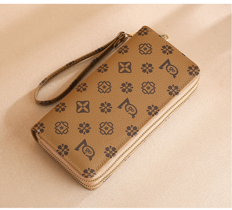 Portemonnee Portemonnee Clutch Tas Dames Portemonnee Lange Dames Portemonnee Mode Dubbele Rits Grote Capaciteit Portemonnee Voor Vrouwen_voghion.com