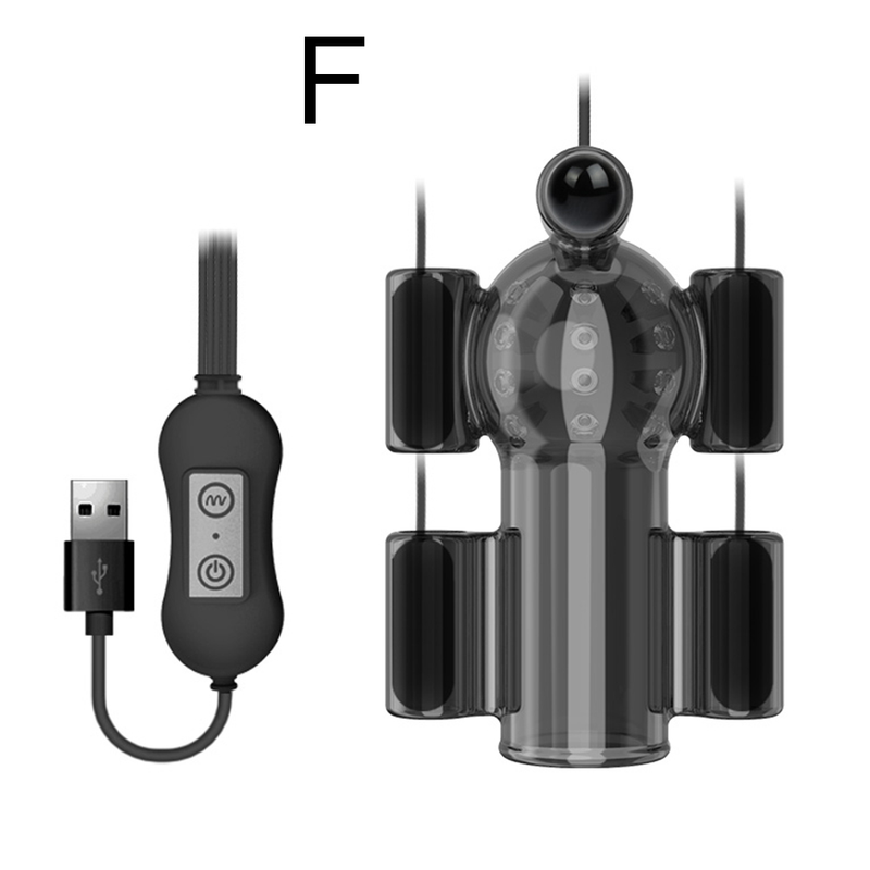 Sex Männer 20 Geschwindigkeit Trainer Ring Eichel Vibrator Spielzeug für Erwachsene Verzögerung Ejakulation Männlichen Schwanz Masturbieren_voghion.com