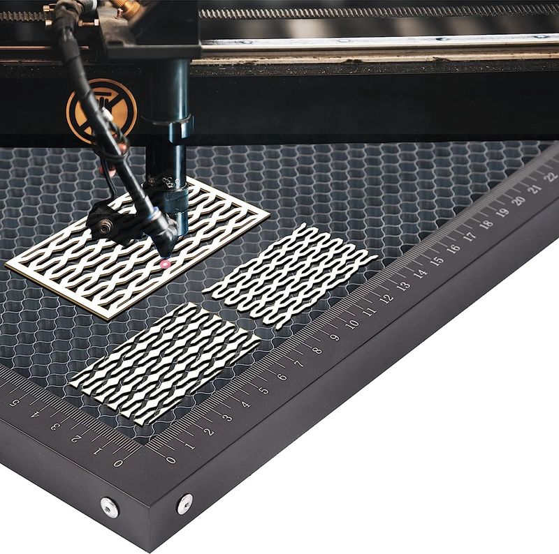 Laser Honeycomb Working Table, Honeycomb Laser Bed for Smooth Edge Cutting, Fast Heat Dissipation and Desktop-Protecting_voghion.com