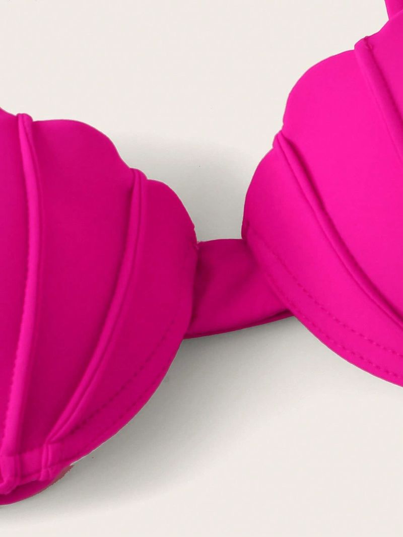 Sexy bikiniset met bandjes - verstelbare triangeltop en ondeugende onderkant (tweedelig badpak voor dames, strand, vakantie, badmode)_voghion.com