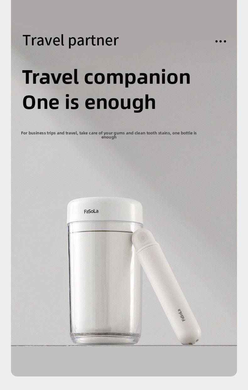 FaSoLa Folding Multi-Functional Gum Care Dustproof Small Head High-End Travel Portable Toothbrush_voghion.com