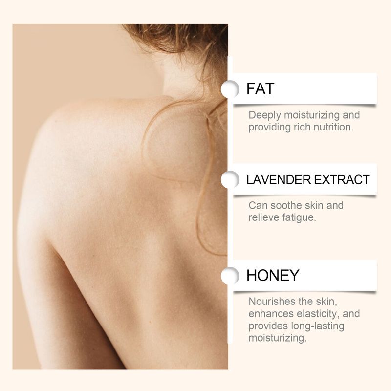 La crème hydratante pour le corps au beurre de karité répare et nourrit la peau, hydrate et lisse la peau et est une crème de soin corporel quotidienne_voghion.com