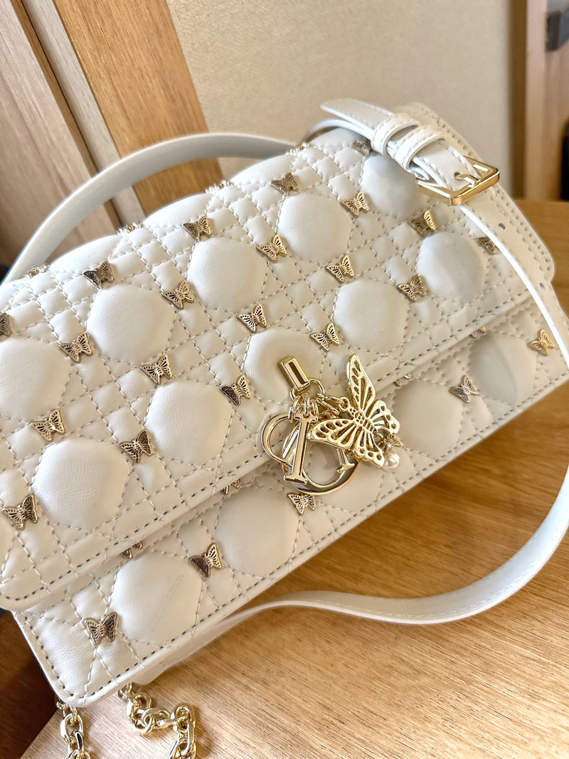 Bolsa feminina de couro legítimo de luxo original de alta qualidade, bolsa de mão com pérolas, nova bolsa de mão/transversal de pele de carneiro, tamanho: 24 * 7 * 15 cm_voghion.com