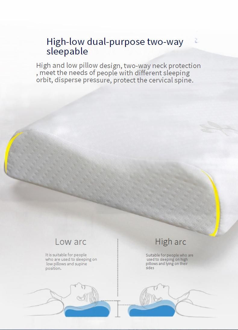 Cuscino ergonomico in lattice Shimengzi con punte massaggianti - Traspirante e ipoallergenico per adulti e bambini_voghion.com