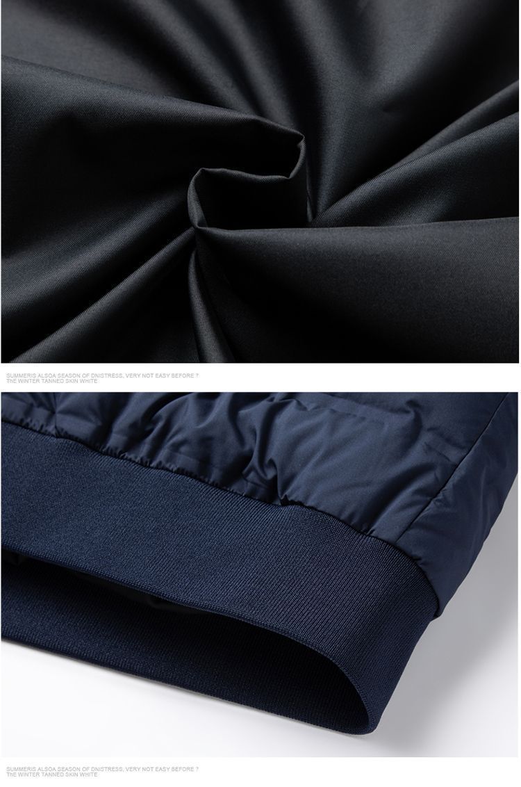 Herrenbekleidung Leichte Daunenjacke für Herren – Sportlicher Puffermantel mit Kapuze (Hochwertige Gänsefeder-Isolierung)_voghion.com