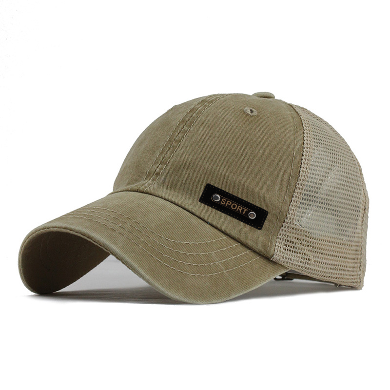 Cappellino da baseball con snapback, da uomo e da donna, in cotone lavato, con visiera, da pesca, con papà_voghion.com