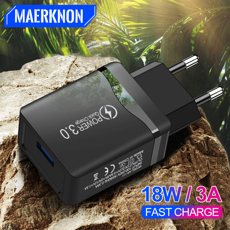 Şarj cihazı USB QC3.0 4.0 hızlı şarj cihazı iPhone, Samsung, Xiaomi, Huawei duvar adaptörü, cep telefonu şarj cihazı için uygundur_voghion.com