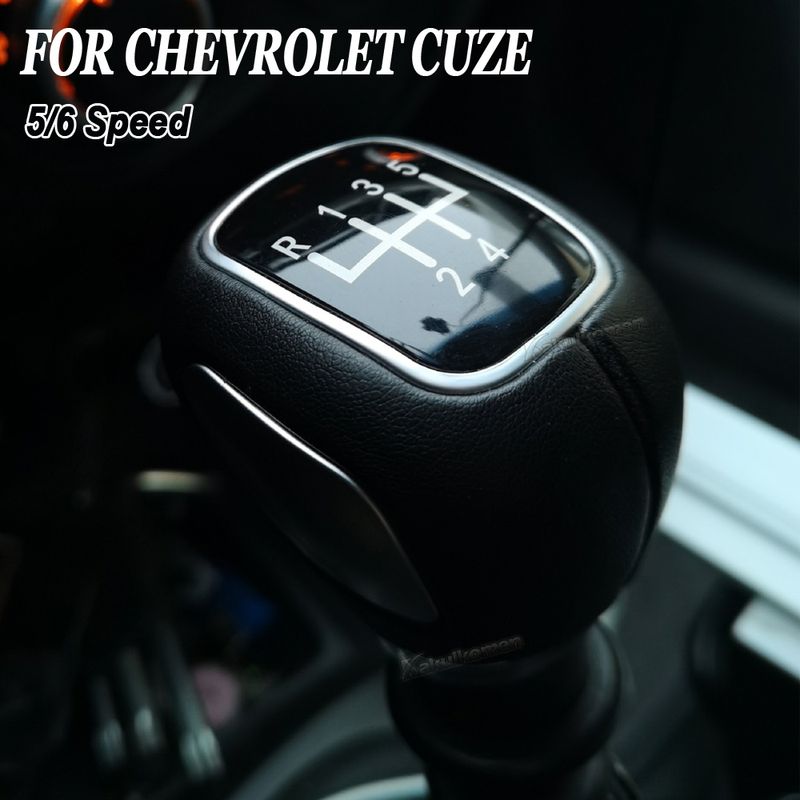 For Chevrolet Chevy Cruze 2009-2015 Car 5/6 Speed Manual Transmission Gear Shift Knob Head Ball Lever Shifter_voghion.com
