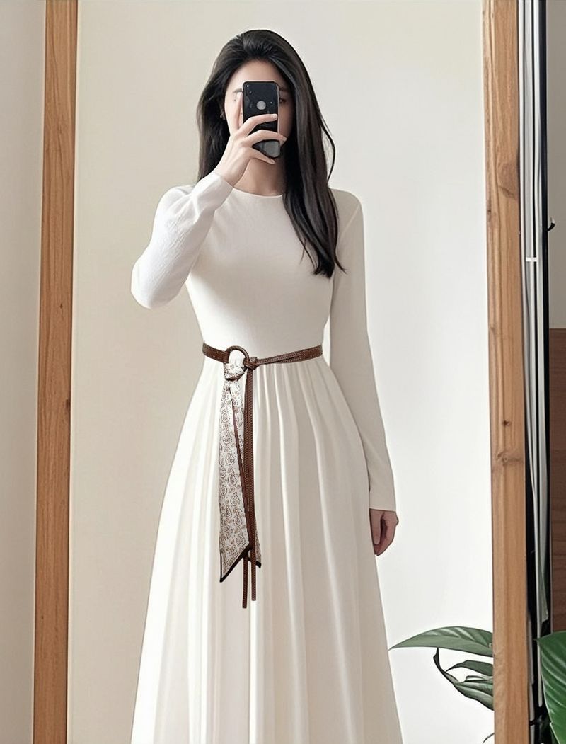 Farbige Retro-Seidenschals Herren- und Damengürtel Damenkleider Modische, vielseitige, dekorative Jeansringe Personalisierte dünne Gürtel_voghion.com