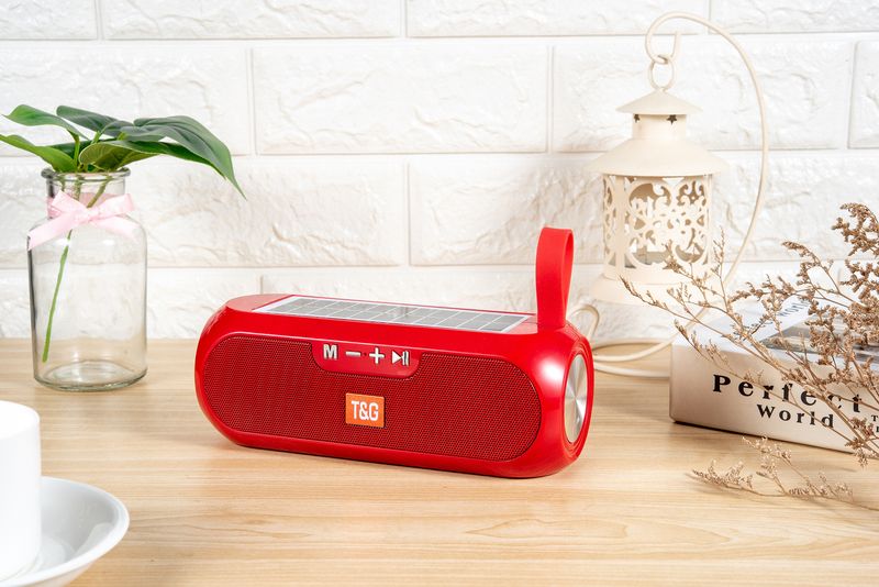 TG182 portable solar charging wireless outdoor square dance subwoofer Bluetooth speaker_voghion.com
