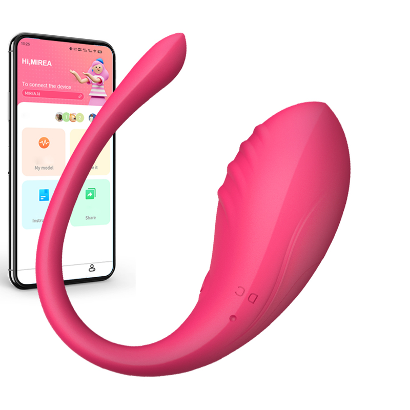 Vibrator voor vrouwen G-spot-dildo-vibrator Draadloze Bluetooth APP-bediening Slijtage vibrerende ei-clit Vrouwelijke vibrati_voghion.com