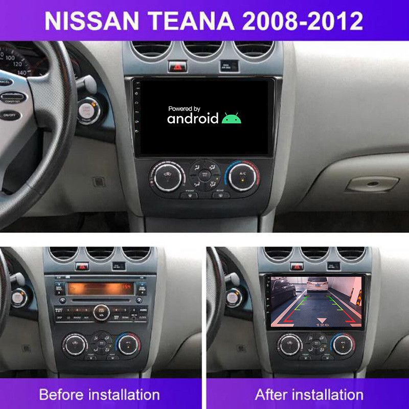 Aplicabil pentru Nissan Teana 2008 Navigator Teana Altima Nord American Carplay Display_voghion.com
