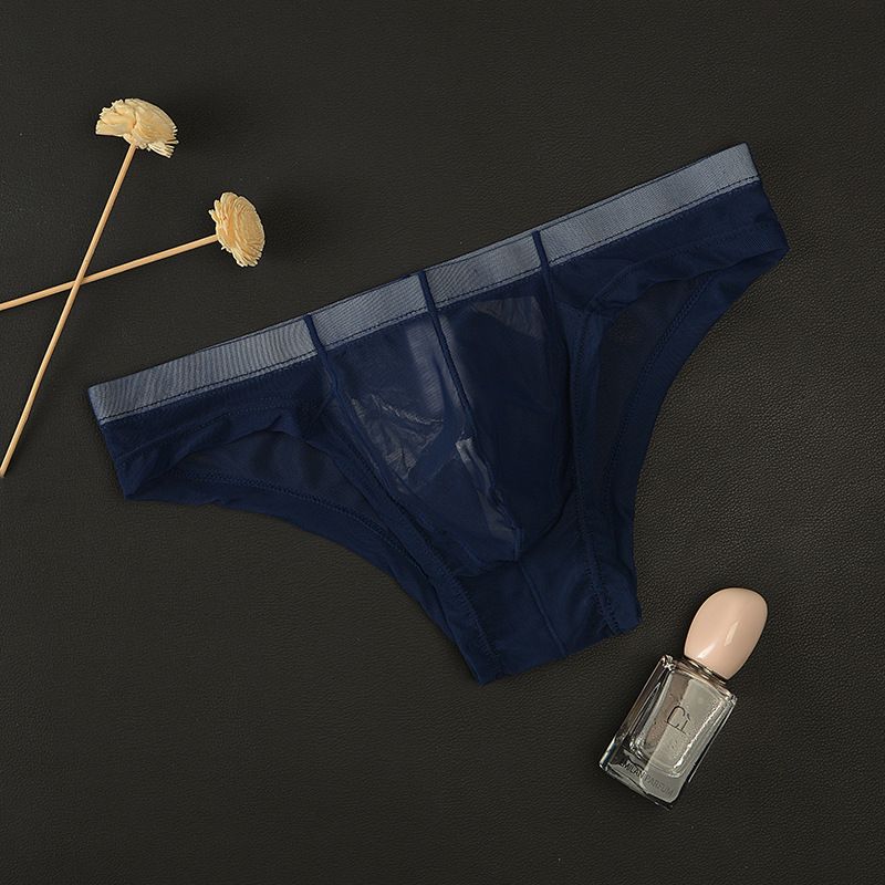 Junyou Herenondergoed Mesh Transparante Slips Dunne Herenzak Sexy Ademende Zomershorts voor Jonge Mannen_voghion.com