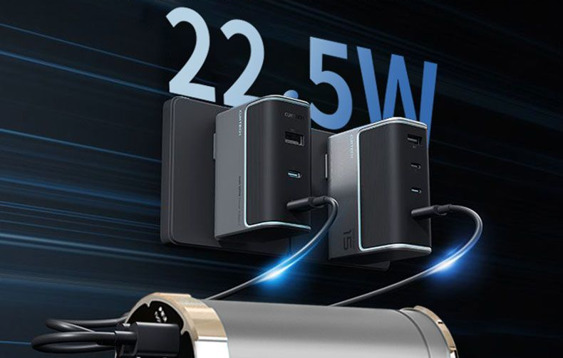 Tesla 46120 Power Bank Dual Fast Charging 42000mAh Replaceable Battery Aluminum Alloy Case With Light_voghion.com