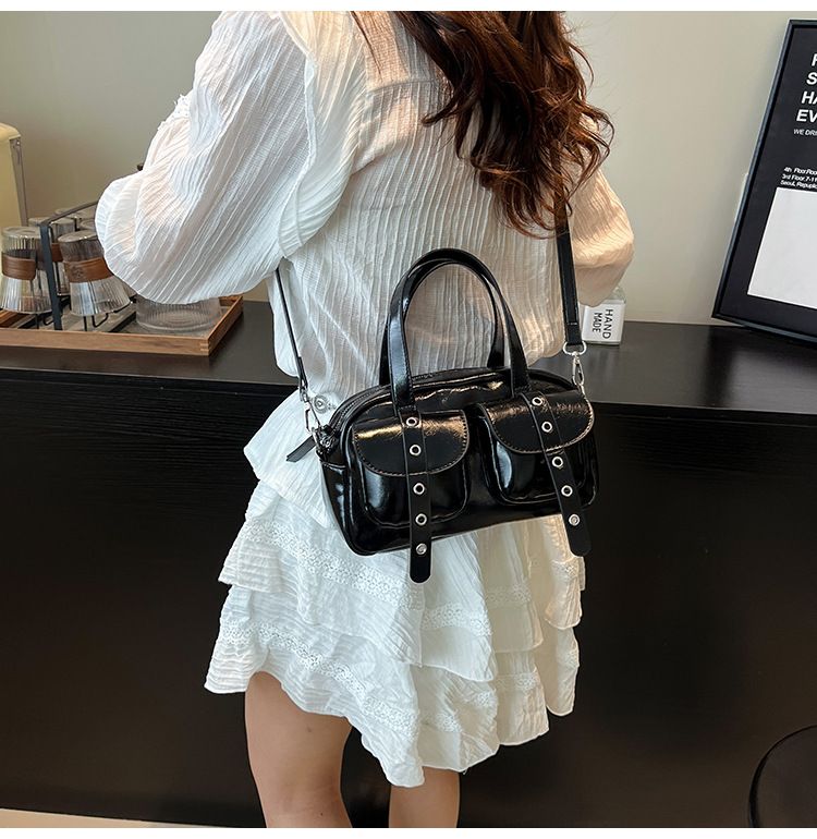 Damentaschen Neuer Modetrend Vielseitige Handheld-Kissentasche High-End-Umhängetasche mit mehreren Taschen in Volltonfarbe für Damen_voghion.com