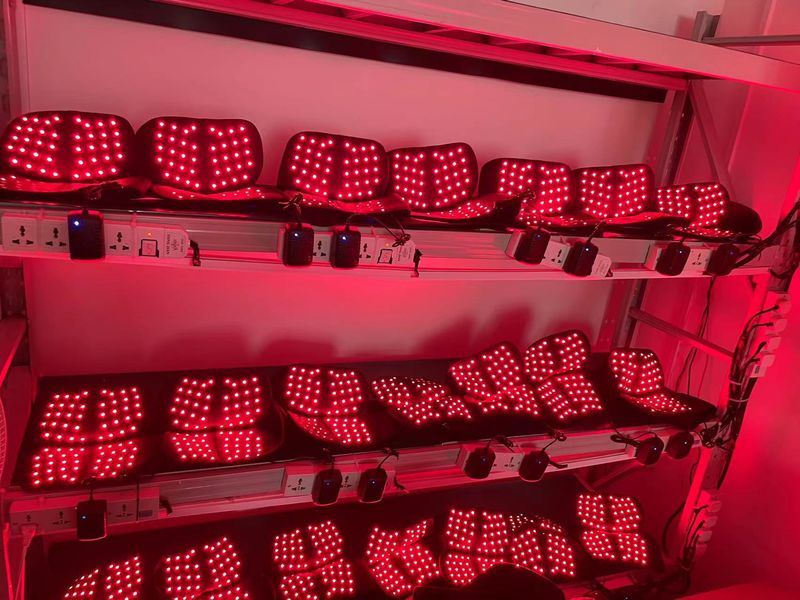 Lampada a luce rossa per ginocchio, spalla, tutore per fisioterapia a infrarossi, riscaldamento elettrico_voghion.com