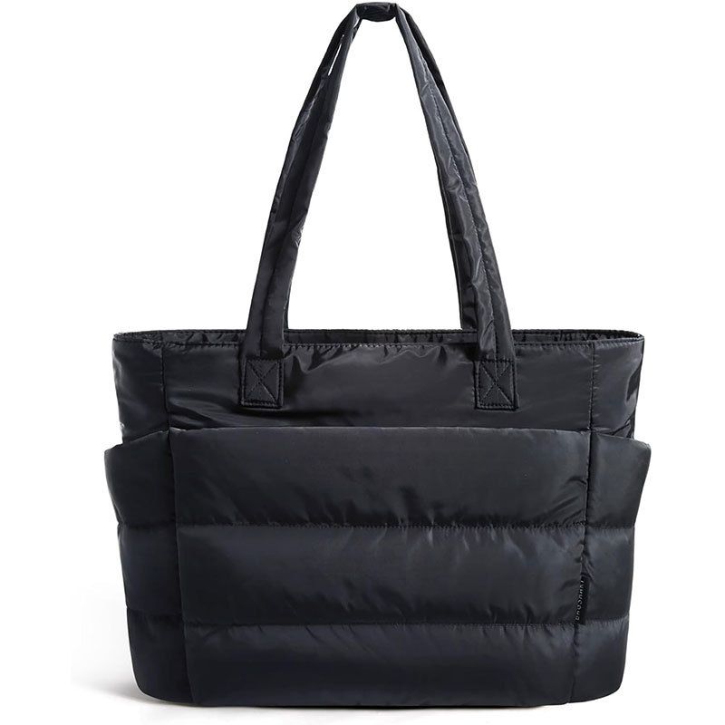 Large Capacity Women's Tote High Aesthetic Multi-Compartment Travel Lightweight Single Shoulder Storage Bag_voghion.com