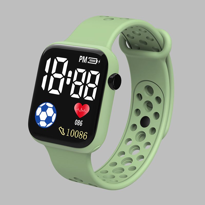 2023 LED Für Kinder Jungen Sport Wasserdichte Uhren Mädchen Silikon Digital Uhr Casual kinder Elektronische Uhr_voghion.com