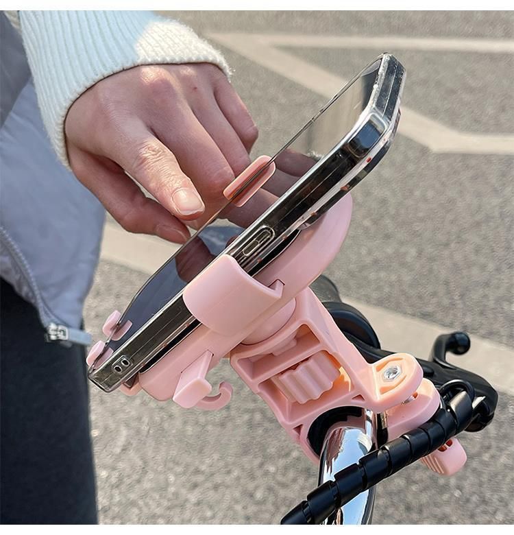 Support de téléphone portable pour vélo, résistant aux chocs, pour vélos électriques et motos, spécialement conçu pour la navigation._voghion.com