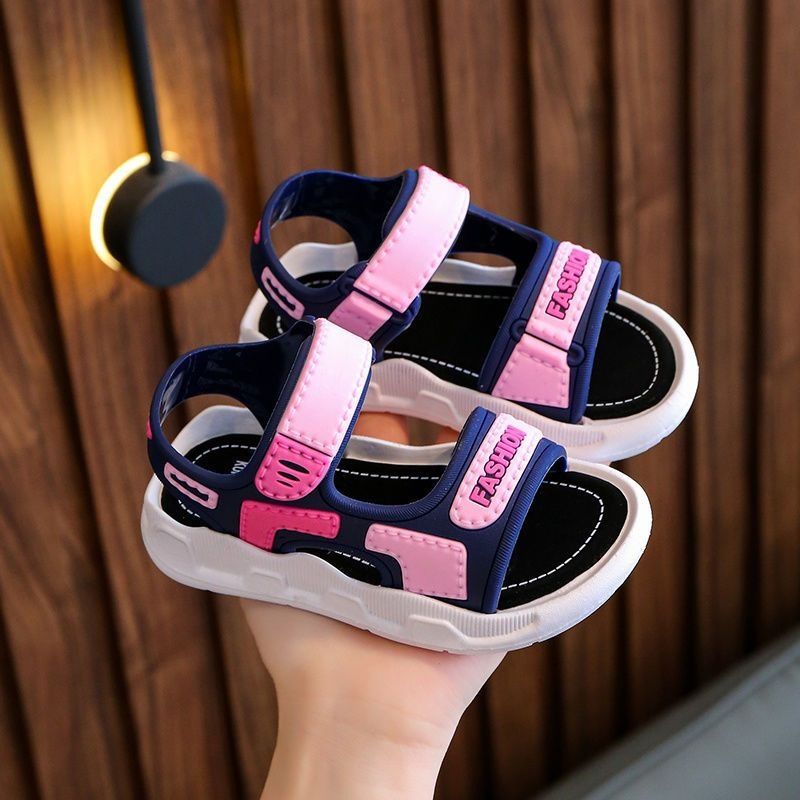 Unschlagbare Qualität Jungen Sandalen 2021 Neue Sommer Anti Slip Soft Bottom Für Kleine Jungen, Mittlere Und Große Baby Kinder, Internet Red Beach_voghion.com