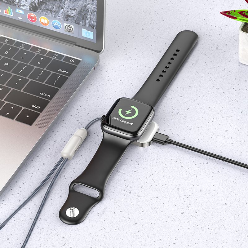 Festival musicale BQ25 Supporto iWatch trasparente Orologio Caricabatterie wireless_voghion.com