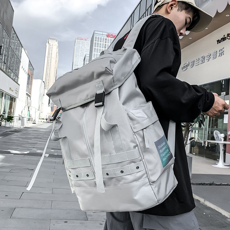 Schultasche Herren Trendy Funktionale Sport Outdoor Straße Große Kapazität Studentenrucksack Parka Computer Reisetasche_voghion.com