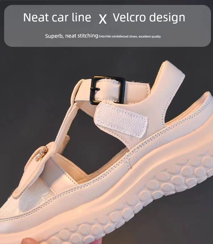 Sandali nuovi arrivi primavera/estate 2023 per bambini, punta chiusa, casual, bambina, estate, scarpe da principessa coreane_voghion.com