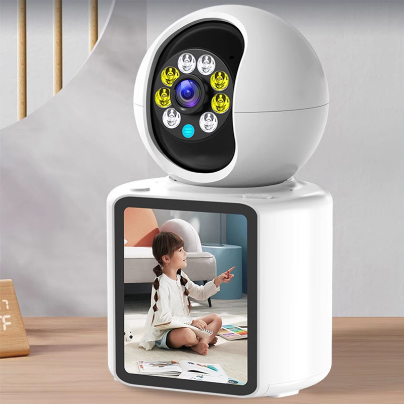Home Two-Way Communication Wireless WiFi Surveillance Camera Smart Baby Pet Monitor HD Full Color_voghion.com