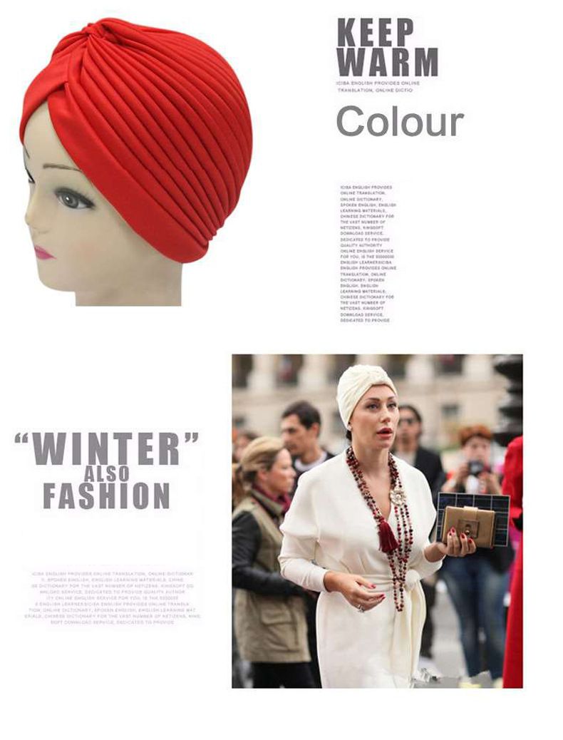 Cappello unisex versatile con foulard - Berretto in morbido poliestere per tutte le stagioni, berretto chemioterapico, cappello da notte, alla moda e comodo, design a tinta unita_voghion.com