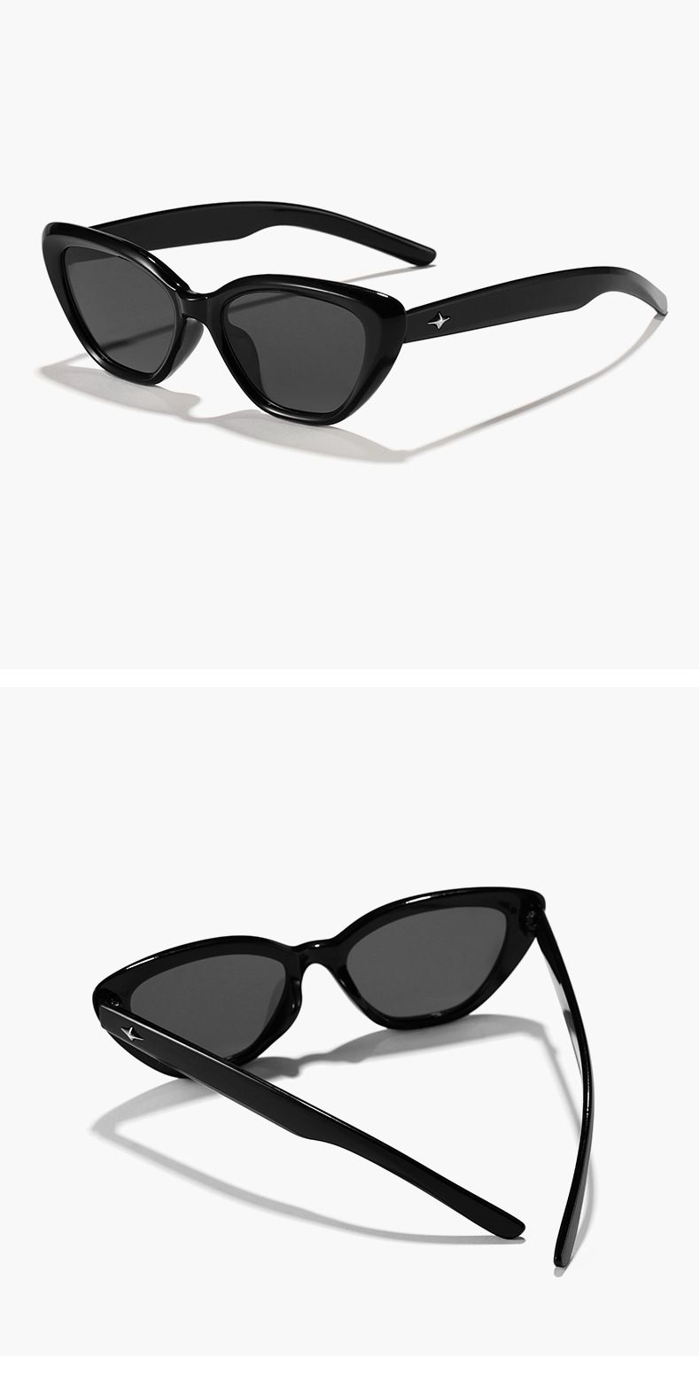 Gyerek napszemüveg divatos macskaszemű utazási napvédelem konkáv alakú napellenző ultraibolya elleni védelemmel gyerek napszemüveg_voghion.com