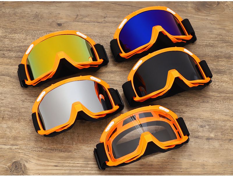Motorbrillen, off-road fietsbrillen, winddichte zonnebrillen voor mountainbiken, motorcrosshelmen, vizier met verwisselbare lenzen_voghion.com