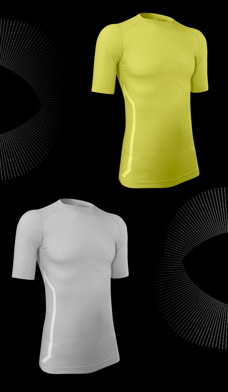 Plus Size Outdoor Quick-Dry T-Shirt Men's Sports Short Sleeve Women's Spring Summer Professional Marathon Running_voghion.com