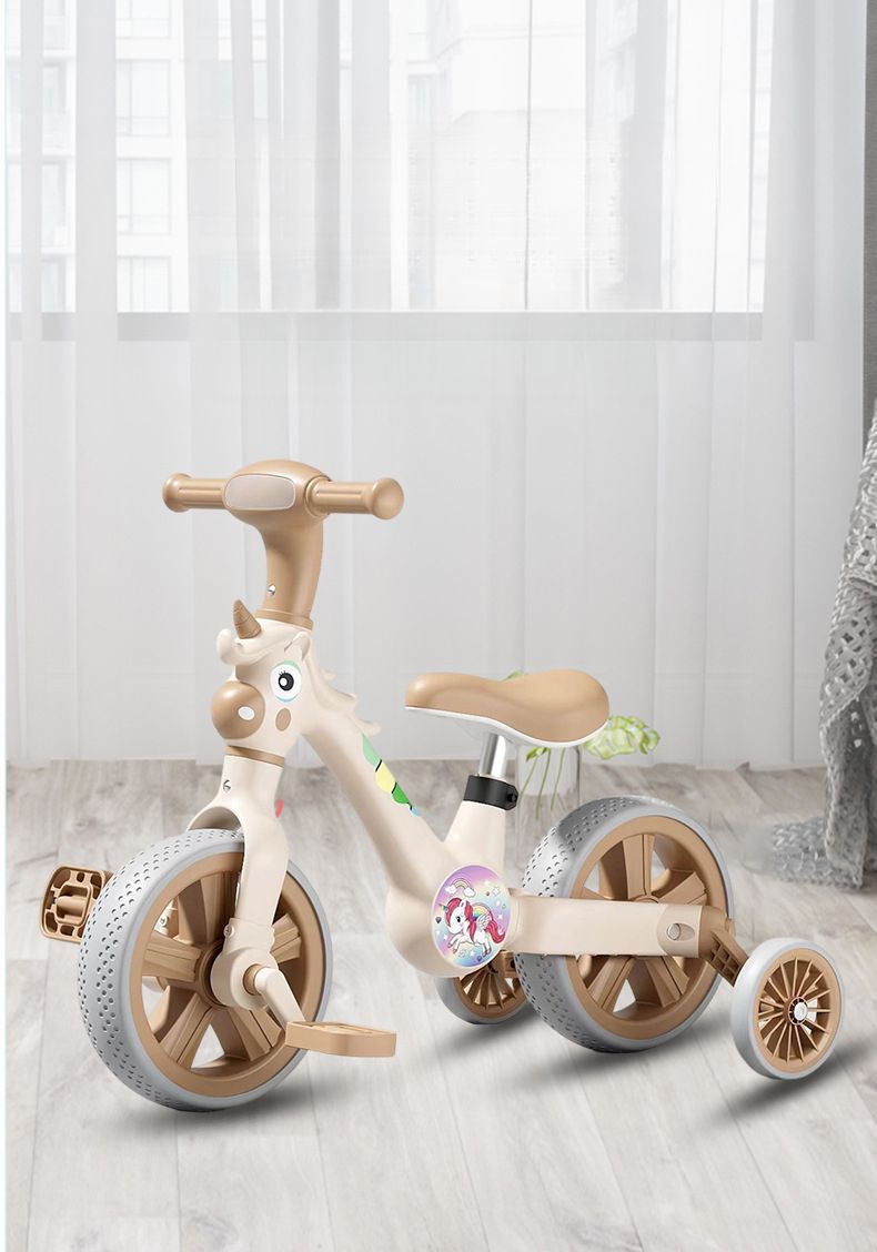 Bici da equilibrio per bambini transfrontalieri, scooter multifunzionale 2 in 1, anticaduta, regolabile, triciclo per bambini da 2 a 6 anni_voghion.com