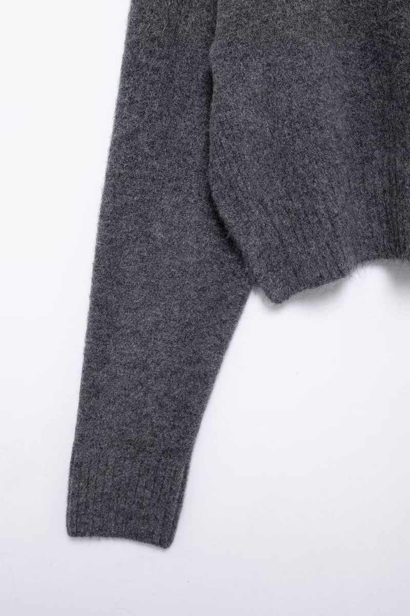 ZARZ Custom Style New Women's Fashion Classic Soft Short Knit Sweater5536200_voghion.com