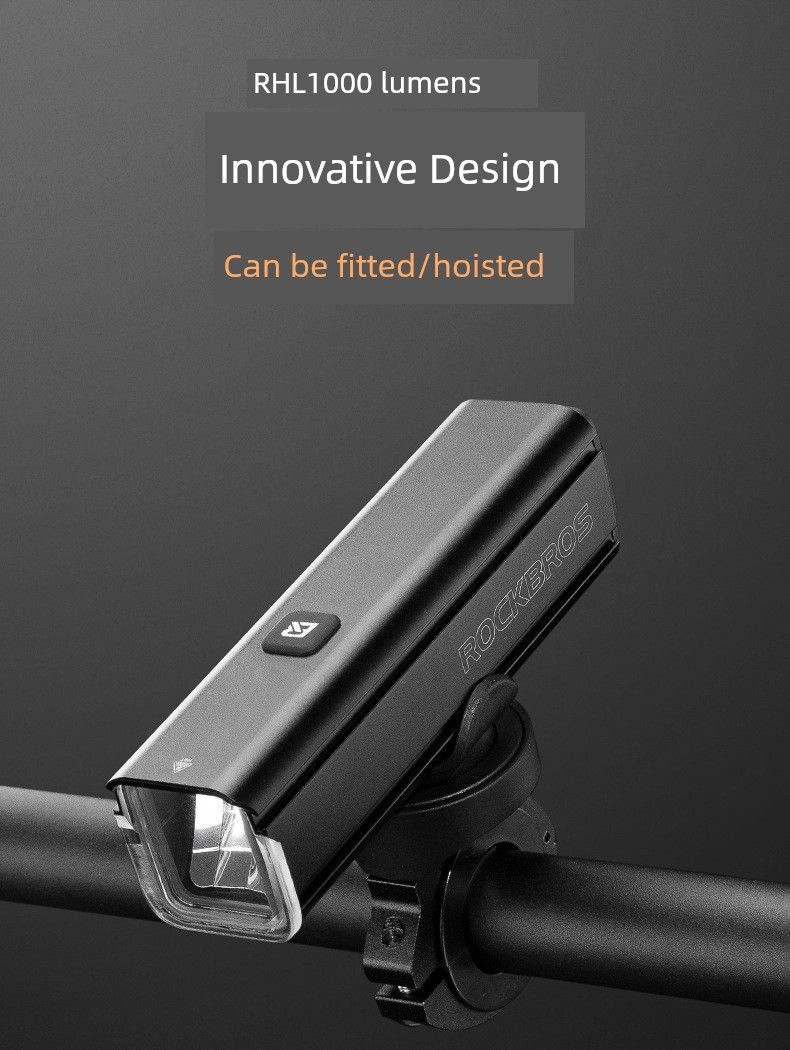 Lampe torche de vélo Rockbros Night Riding Power Torch_voghion.com