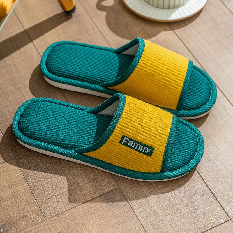 RenMou Linen For Women In All Seasons, Anti Slip Home, Indoor Couple, Cotton And Linen Home Floor Cloth Sl, Men's Cool Exclusive Supply_voghion.com