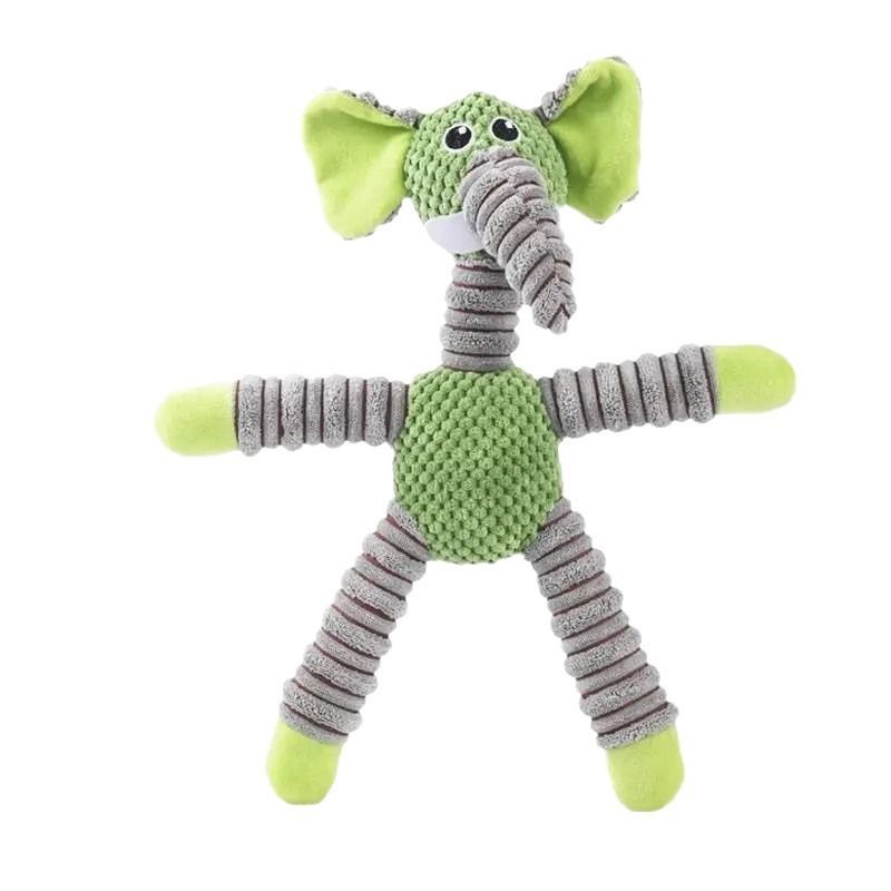 Hundespielzeug mit Geräuschen, Backenzähne, Corgi-Teddybären, Welpen, bissfest, klein und groß, Trainingspuzzle, Shiba Inu Zubehör_voghion.com