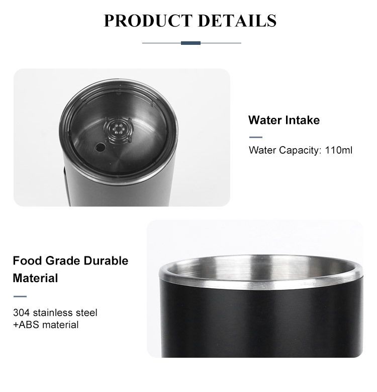 Cafetera de cápsulas portátil, cafetera expreso eléctrica inalámbrica, cafetera de cápsulas para exteriores, café en polvo de doble propósito_voghion.com
